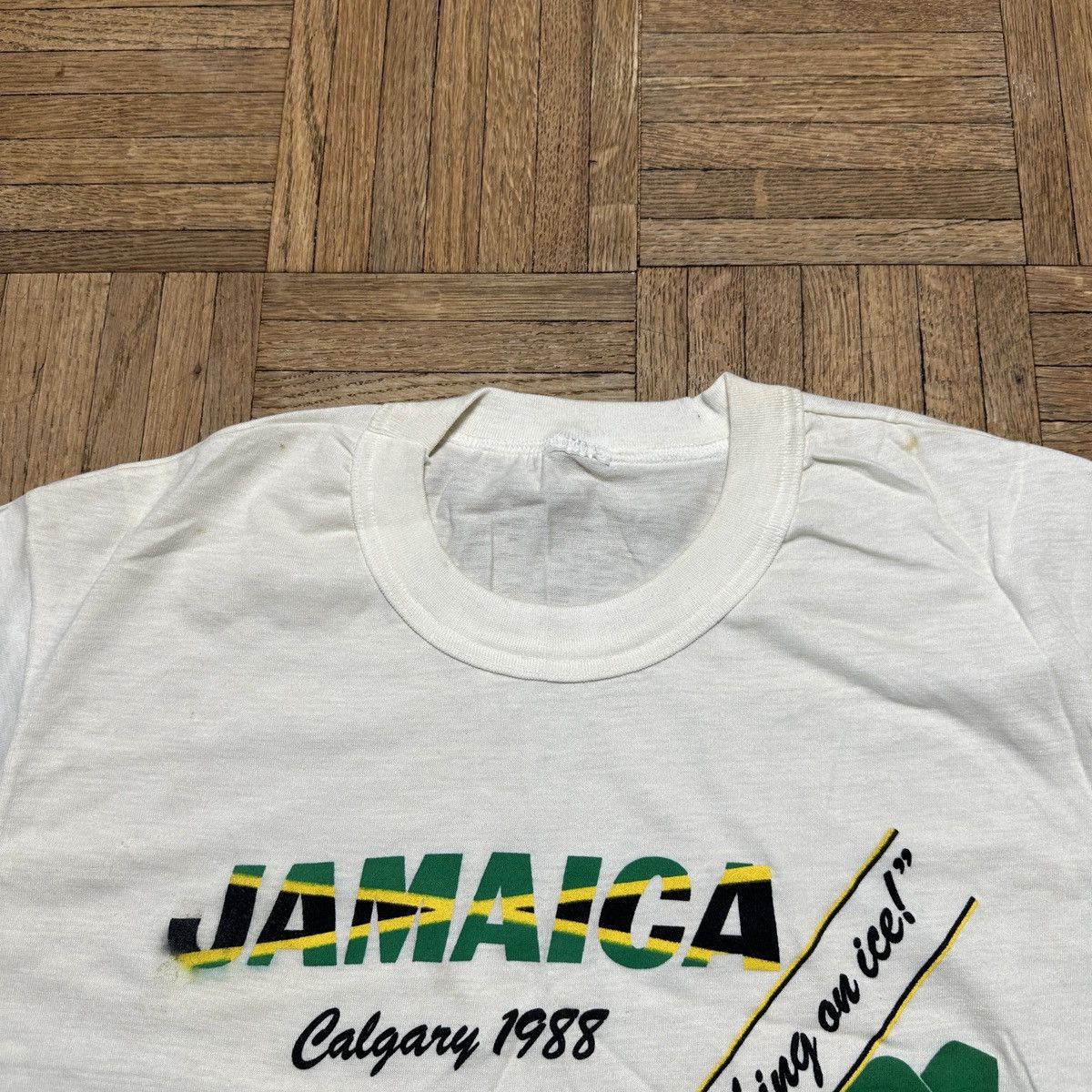 Vintage Vintage Jamaica Bobsleigh tee Size US L / EU 52-54 / 3 - 4 Thumbnail