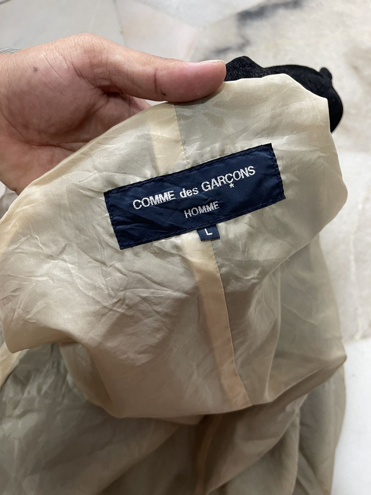 Comme des Garcons Homme Plus 2008 Comme Des Garcons Conduray Jacket Size US L / EU 52-54 / 3 - 9 Thumbnail