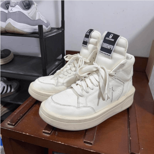 Rick Owens Rick Owens mid-top basketball shoes Size US 9.5 / EU 42-43 - 1 Thumbnail