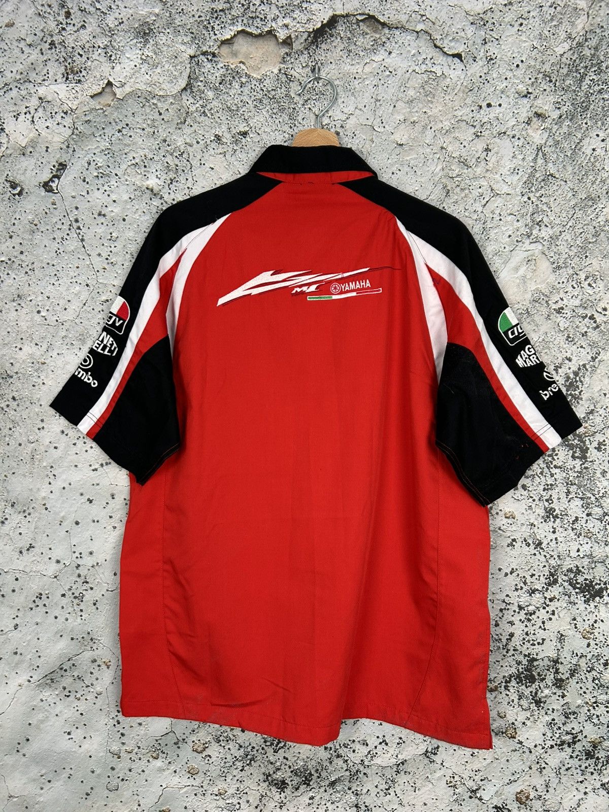 Yamaha Vintage Yamaha Racing Shirt Motul Fiat 90s Motorsport Size US XL / EU 56 / 4 - 6 Thumbnail
