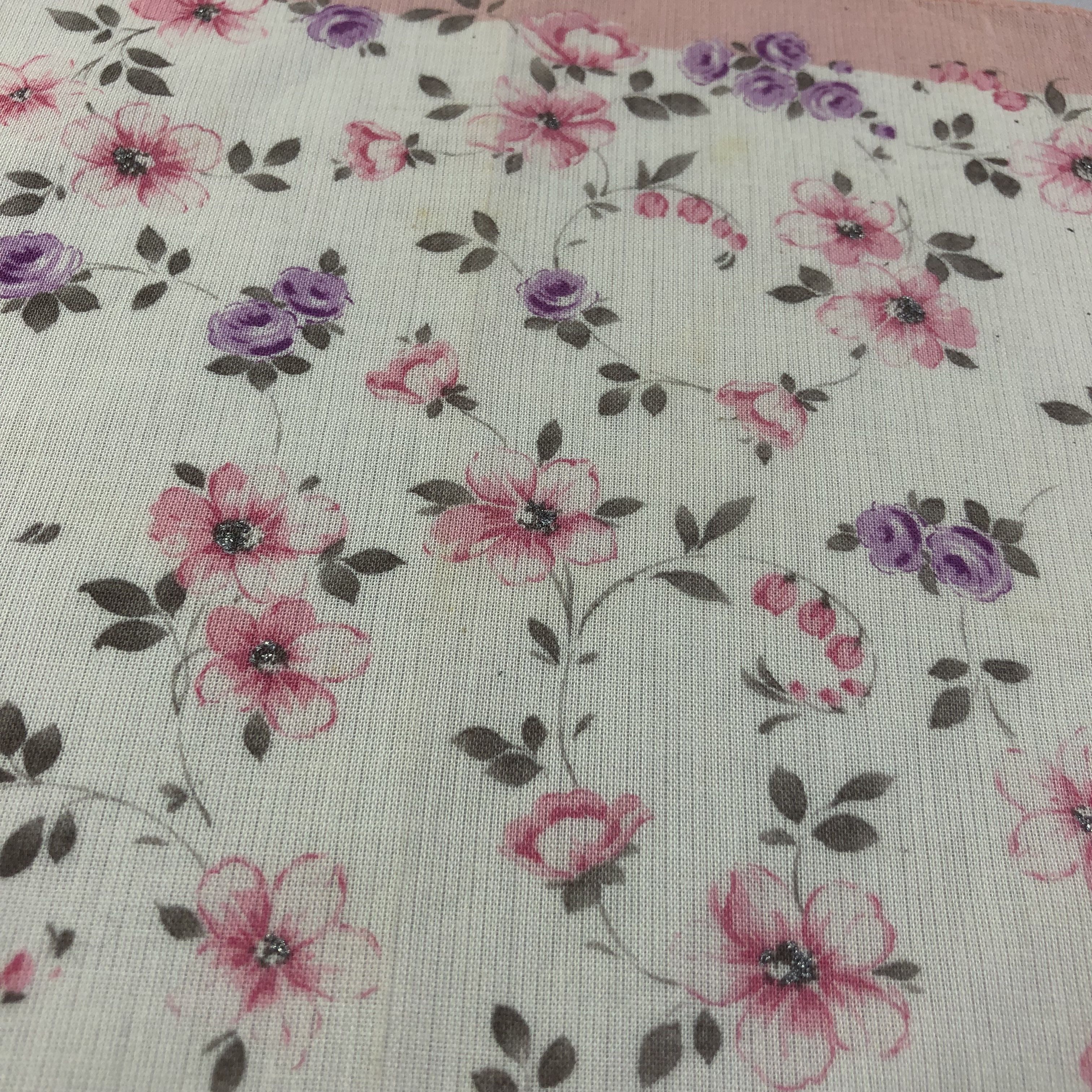 Pierre Balmain × Vintage Pierre Balmain Floral Handkerchief Neckerchief Bandana H2079 Size ONE SIZE - 10 Thumbnail
