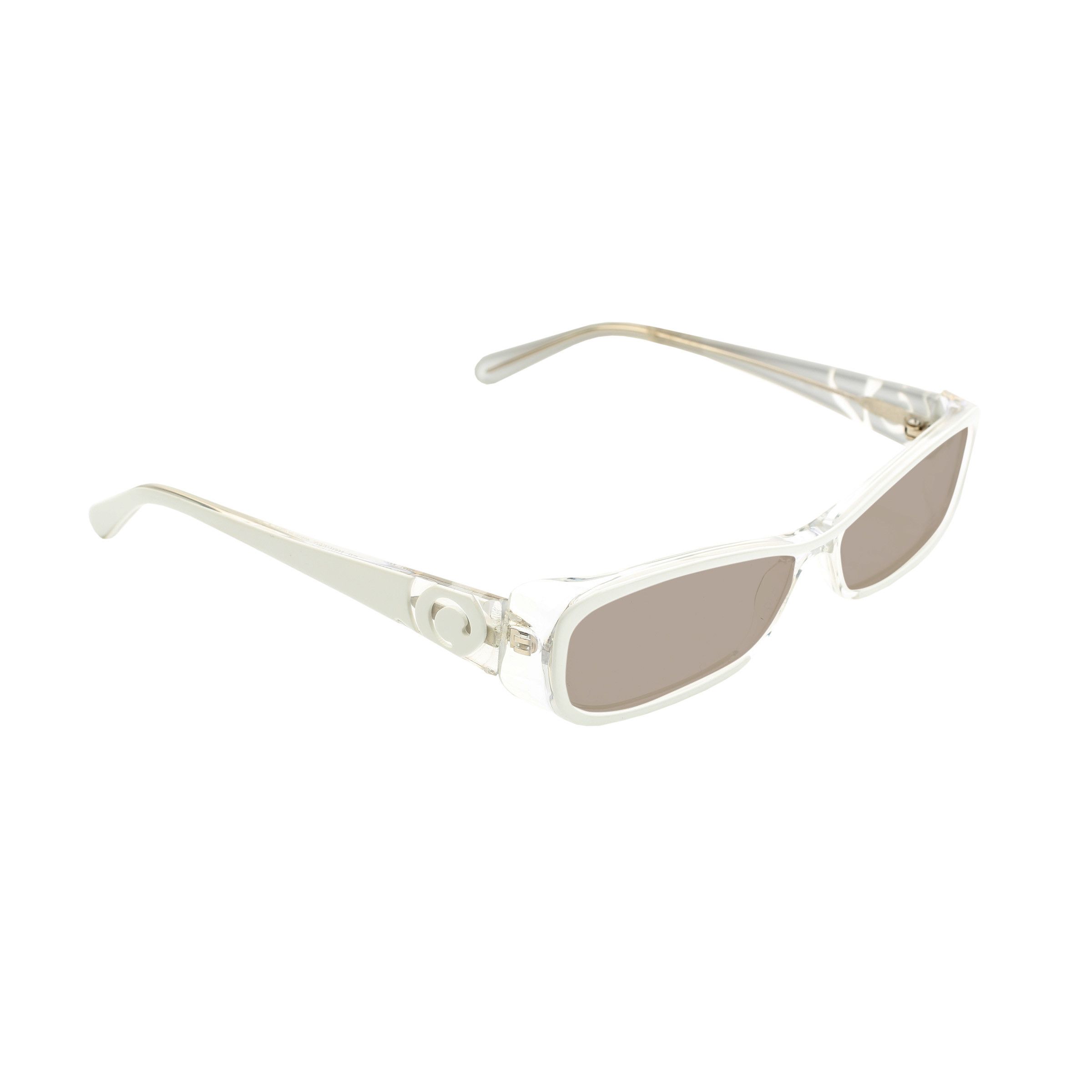 Alexander McQueen Alexander McQueen 00s White Transparent Sunglasses Size ONE SIZE - 1 Thumbnail
