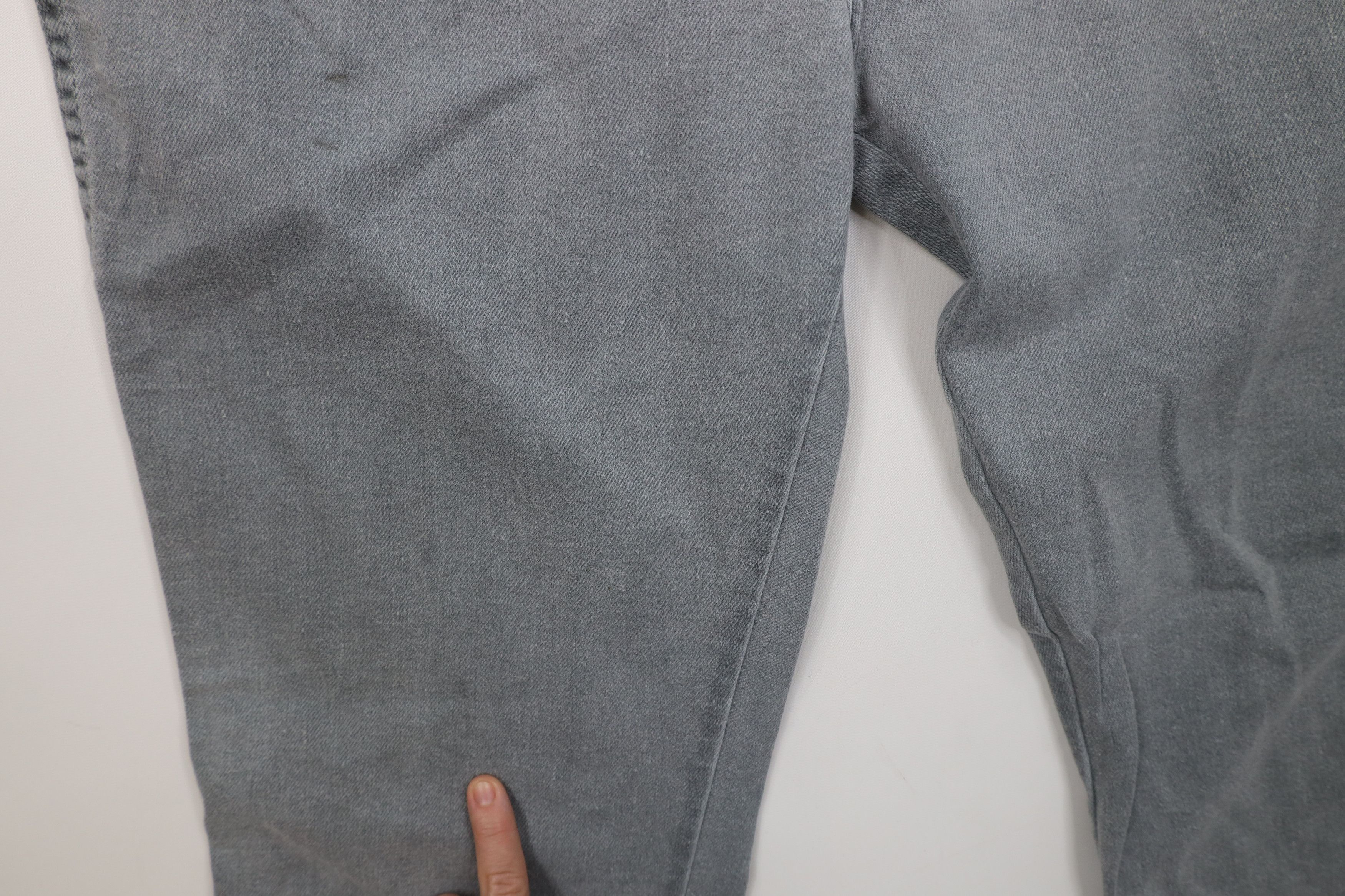 Vintage Vintage 90s Streetwear Stonewash Wide Leg Denim Jeans Gray Size US 38 / EU 54 - 5 Thumbnail