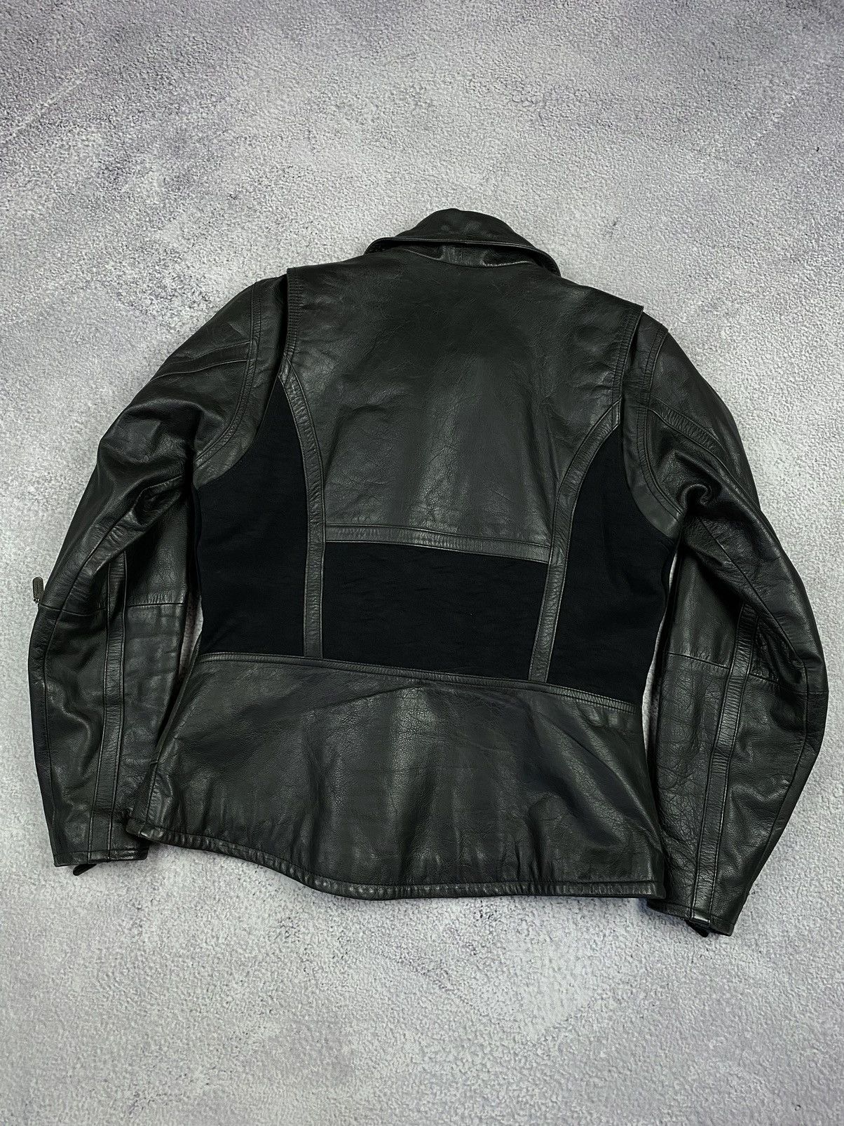 Harley Davidson × Vintage Harley Davidson Motorcycle Biker Black Leather Jacket Size M / US 6-8 / IT 42-44 - 21 Thumbnail