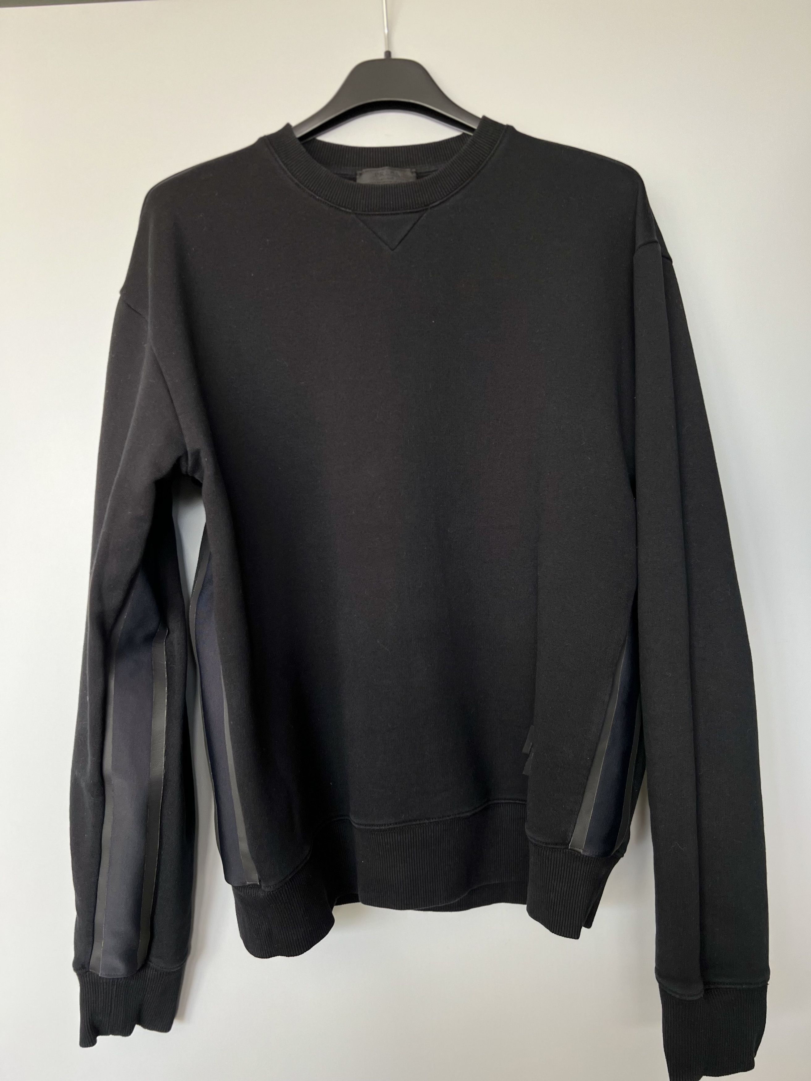 Prada Prada Appliquéd Logo Sweatshirt (M) Size US M / EU 48-50 / 2 - 1 Thumbnail