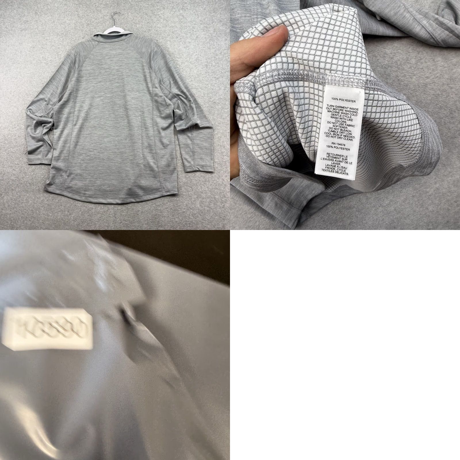Vineyard Vines Vineyard Vines New York Rangers Pullover Quarter Zip Sweatshirt Men's XL Gray Size US XL / EU 56 / 4 - 8 Thumbnail