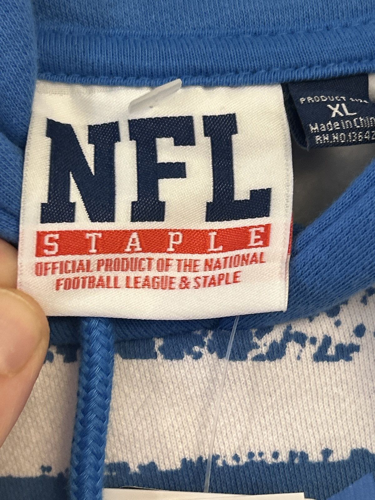 NFL Men's NFL x Staple Blue L Chargers All Over Print Hoodie XL Size US XL / EU 56 / 4 - 5 Thumbnail