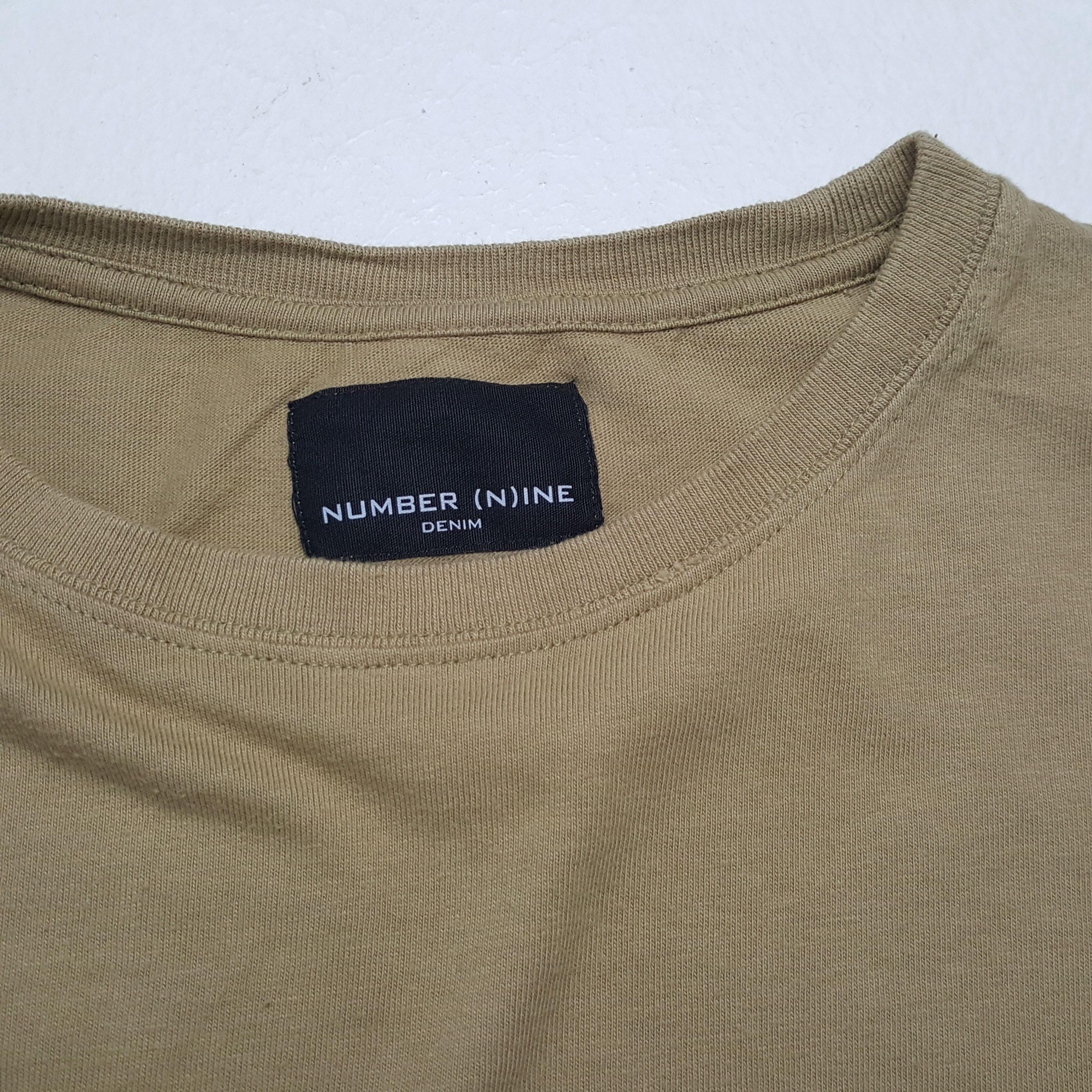 Japanese Brand × Number (N)ine × Vintage Vintage NUMBER (N)INE Japanese Fashion Brand T-Shirts Size US XXL / EU 58 / 5 - 8 Thumbnail