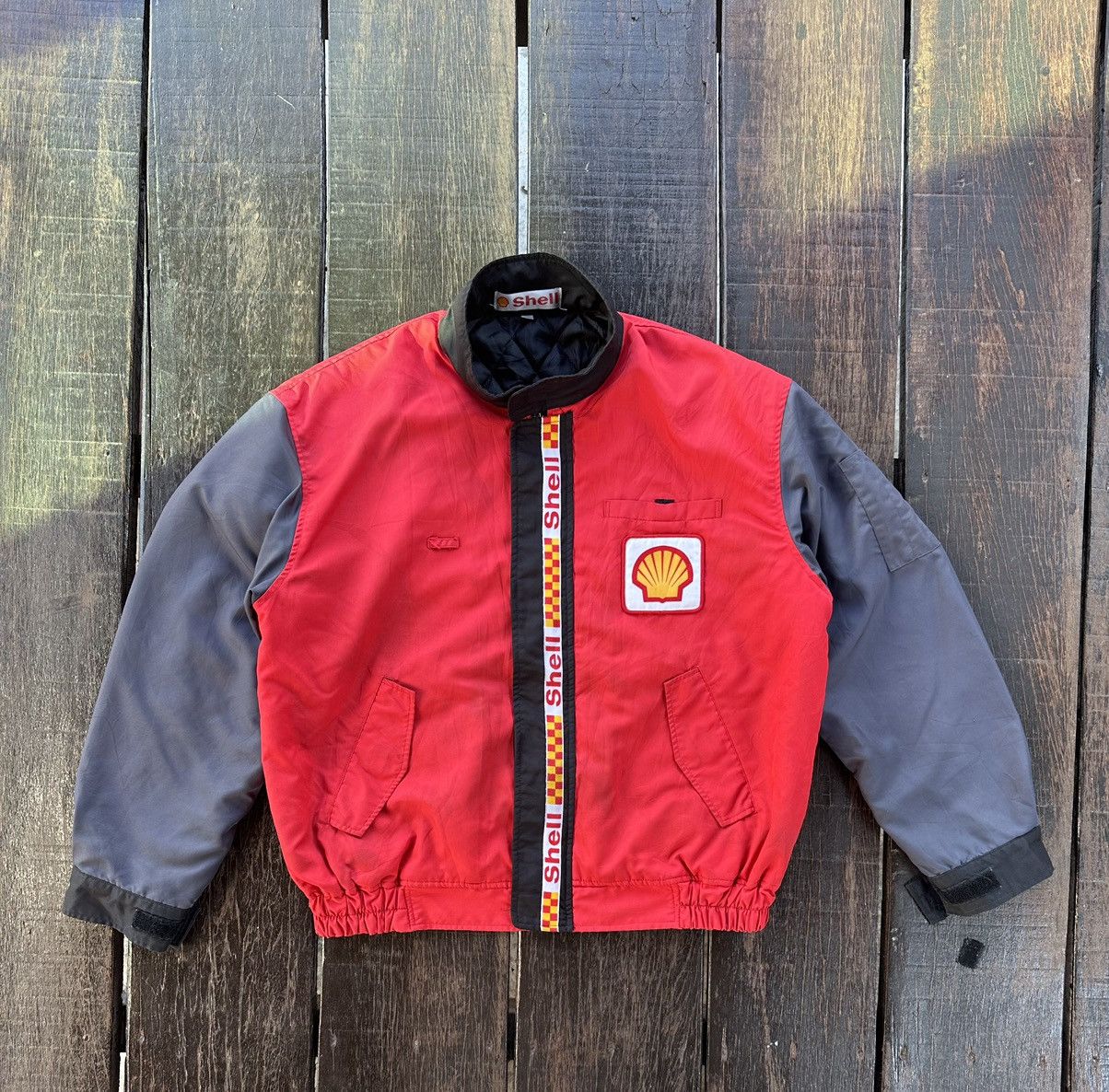 Vintage Vintage shell jacket full zipper Size US L / EU 52-54 / 3 - 1 Thumbnail