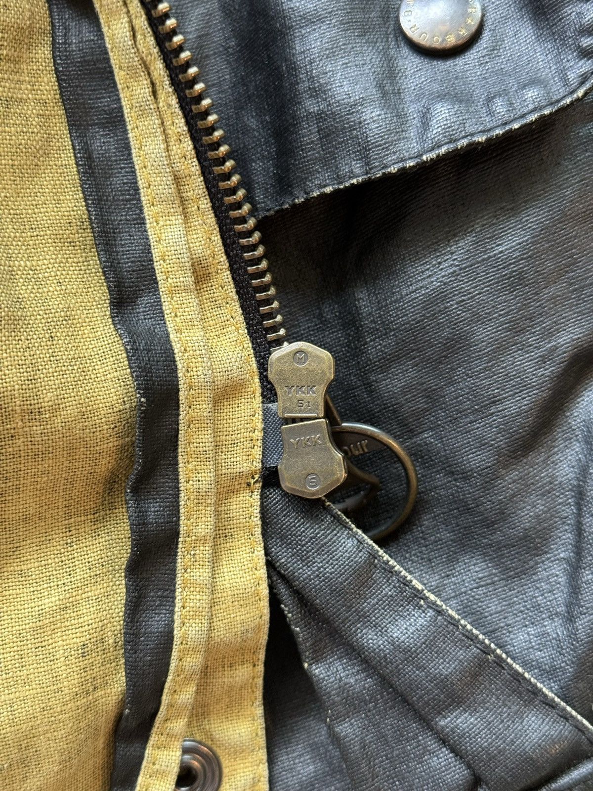 Barbour Barbour International duralinen waxed belted jacket Size XL / US 12-14 / IT 48-50 - 9 Thumbnail