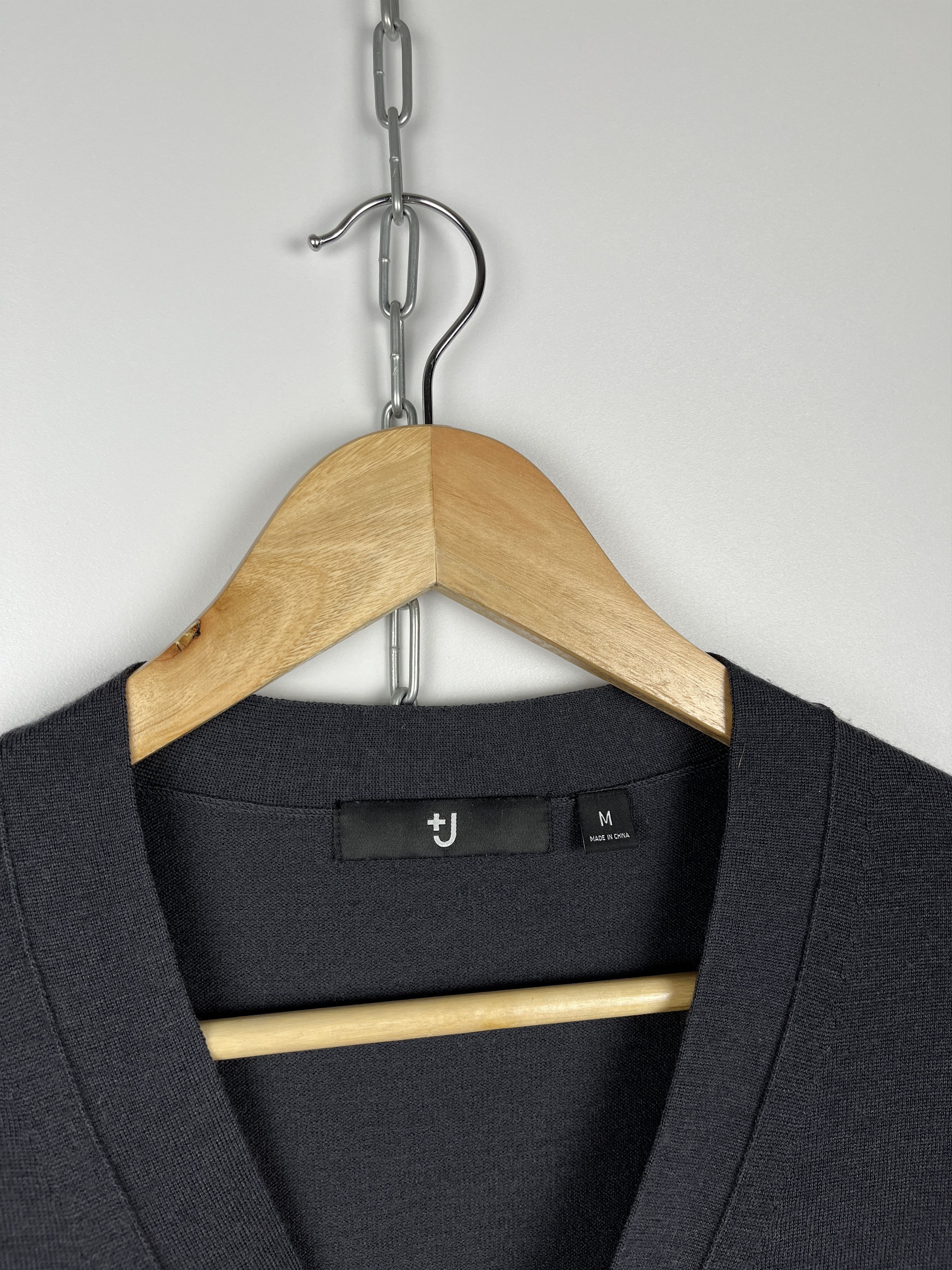 Jil Sander × Uniqlo Uniqlo J+ Jil Sander Wool Blend Men's Cardigan Sweater Size US M / EU 48-50 / 2 - 4 Thumbnail