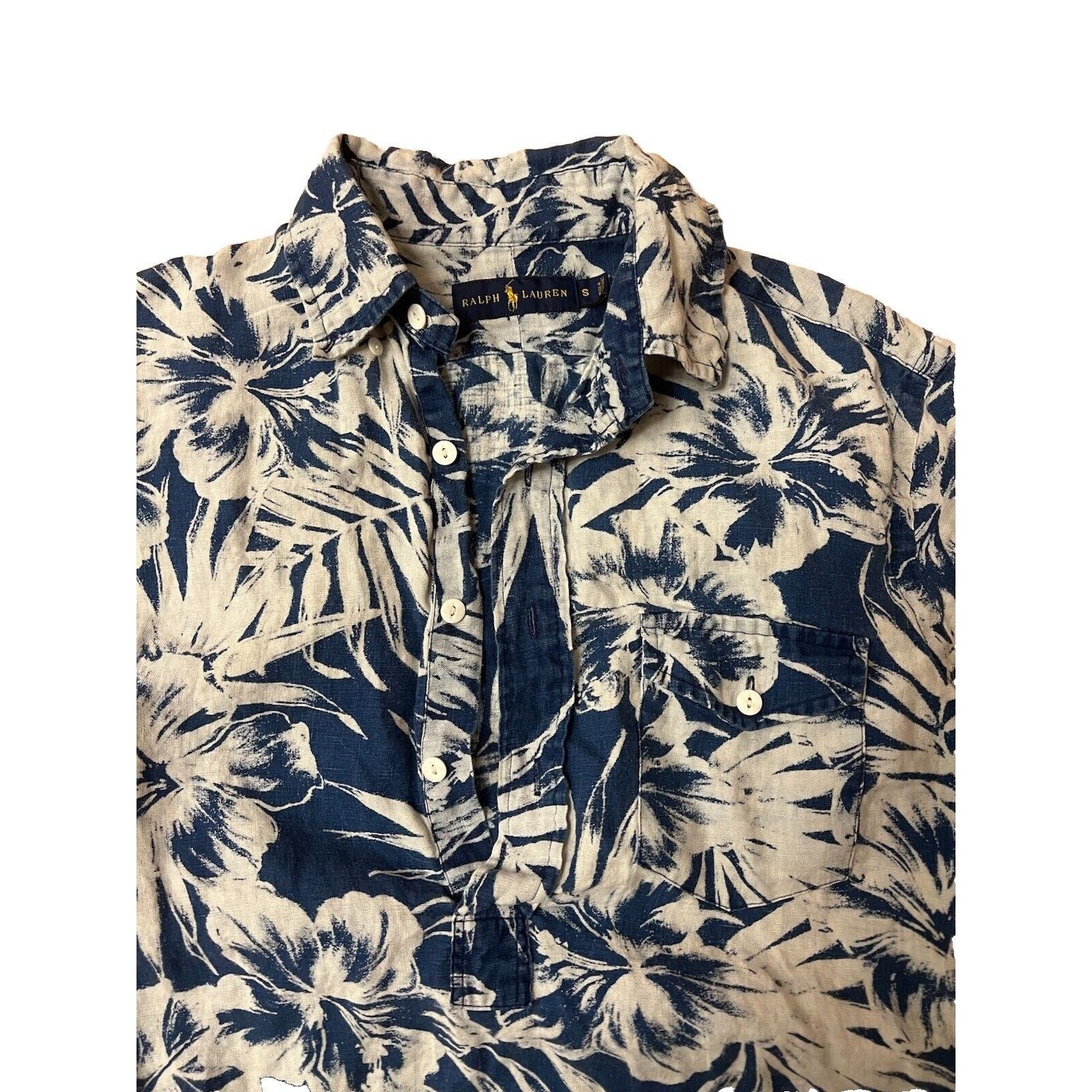 Polo Ralph Lauren Polo Ralph Lauren Mens Small Polo Shirt Hawaiian Classic Fit Size US S / EU 44-46 / 1 - 3 Thumbnail