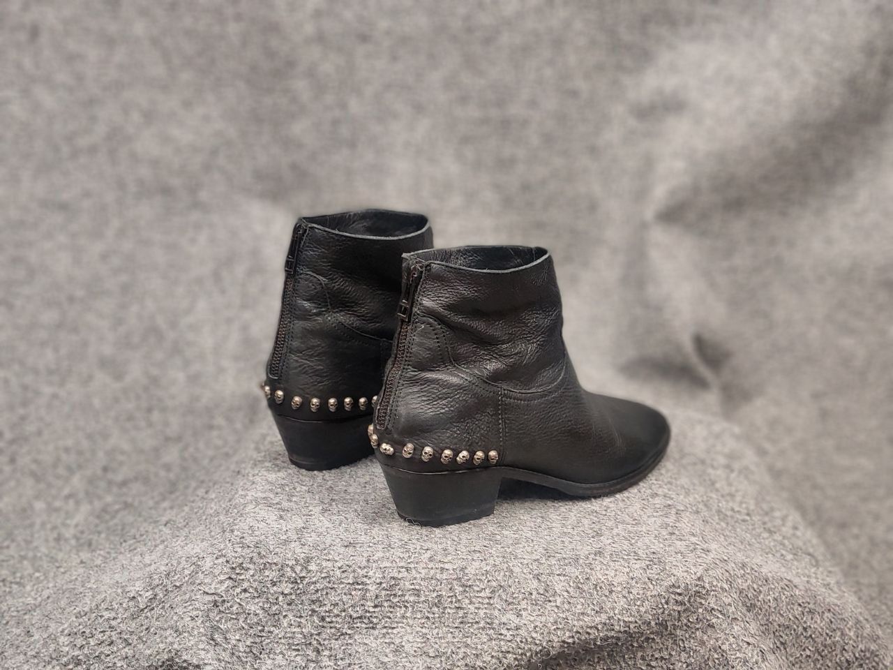 Zadig & Voltaire Zadig & Voltaire Design Zipper leather ankle women Boots Size US 11 / IT 41 - 13 Thumbnail