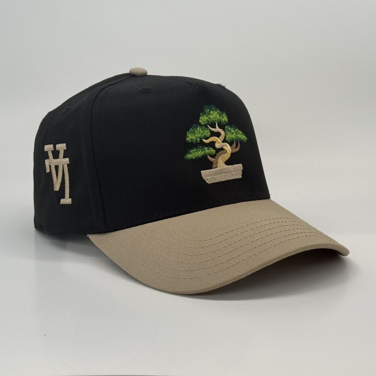 Other Bonsai Tree Hat – LA SnapBack - Black and Khaki Size ONE SIZE - 1 Thumbnail