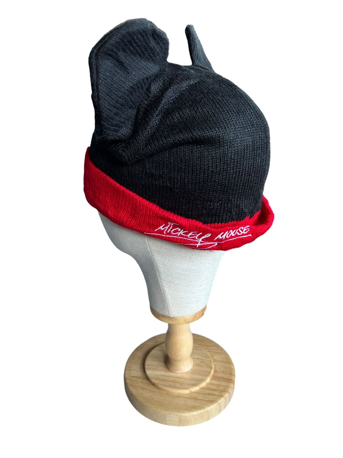 14th Addiction × Mickey Mouse Bunny Horn Devil Mickey Mouse Beanie Hats Like cdg Size ONE SIZE - 2 Thumbnail