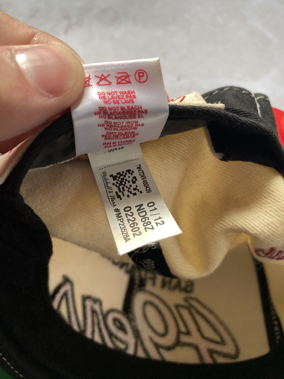 Hat Club × Mitchell & Ness × NFL Mitchell & Ness NFL Vintage San Francisco 49Ers Hat Size ONE SIZE - 9 Thumbnail