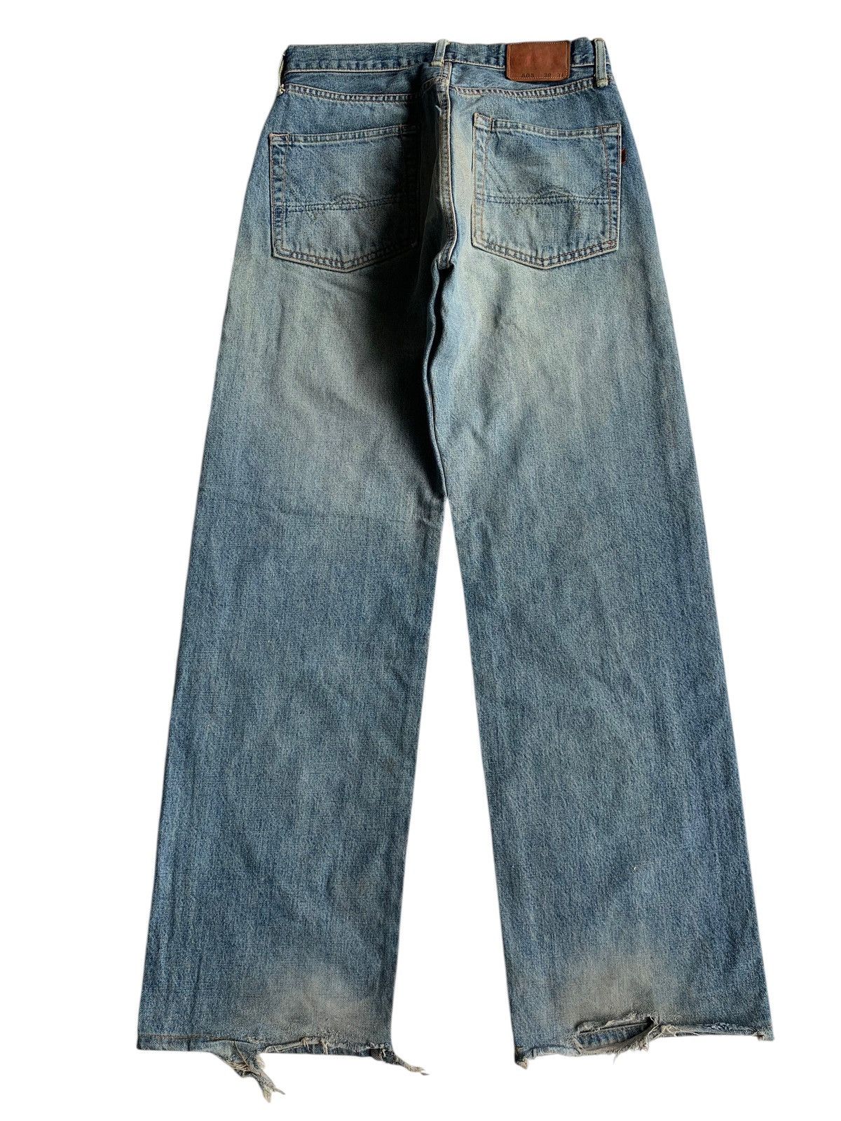 Edwin × If Six Was Nine × Kapital VINTAGE EDWIN 505 SELVEDGE BAGGY JAPANESE DISTRESSED DENIM🎌 Size US 28 / EU 44 - 3 Thumbnail