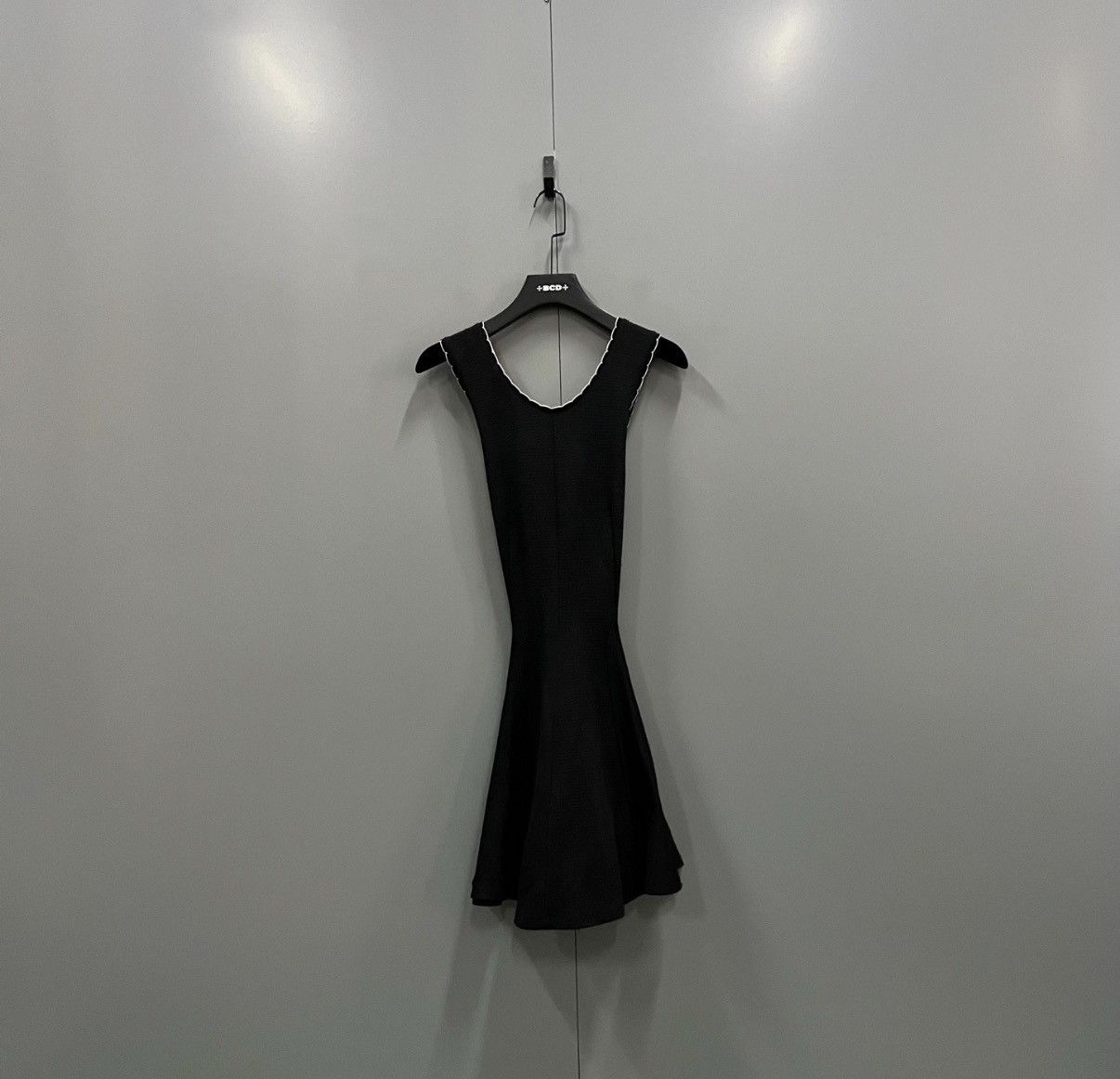 Miu Miu Miu Miu Neckline Lace Knitted Dress J41 Size S / US 4 / IT 40 - 1 Thumbnail