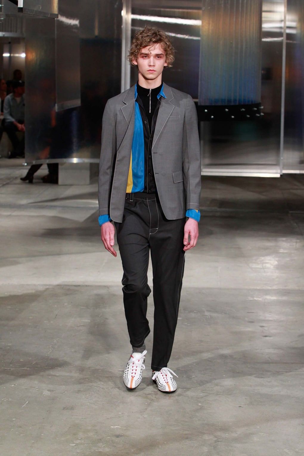 Prada 10ss contrast stitch trousers Size US 31 - 2 Thumbnail