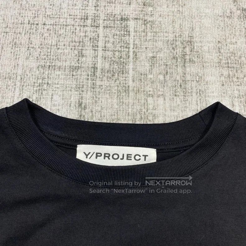 Y/Project YProject Letter Print Round Neck Short Sleeve Bodysuit. Size US 36 / EU 52 - 3 Thumbnail