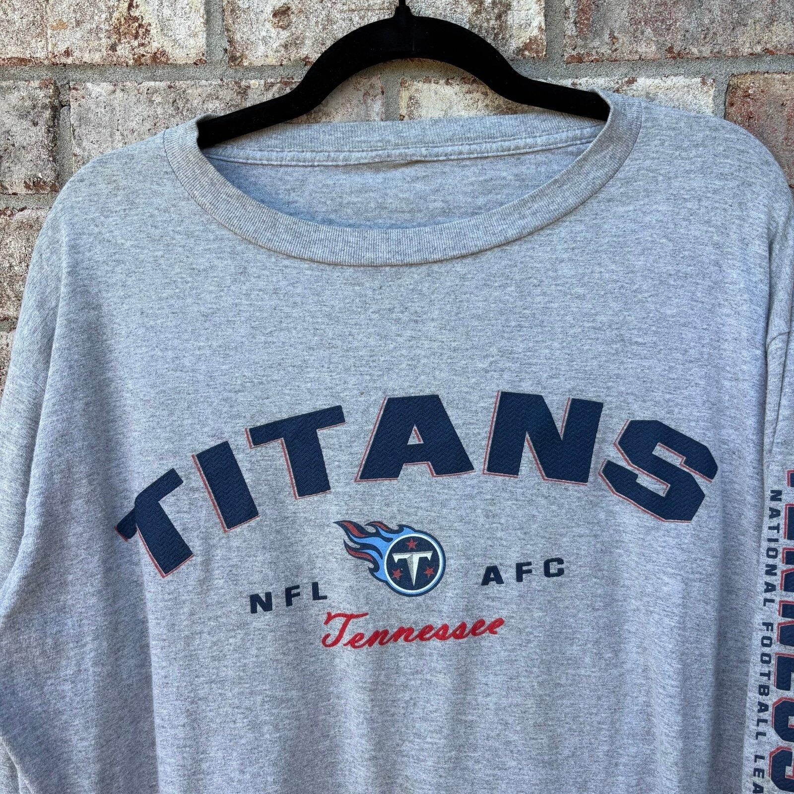 NFL Vintage 90s Tennessee Titans long sleeve Size US L / EU 52-54 / 3 - 2 Thumbnail
