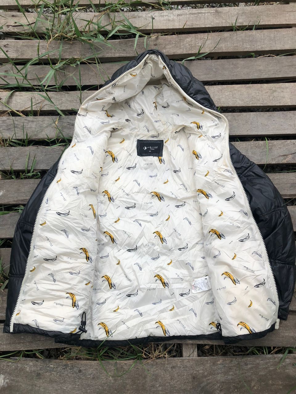 Andy Warhol Andy Warhol Monogram Puffer Jacket Size US M / EU 48-50 / 2 - 3 Thumbnail