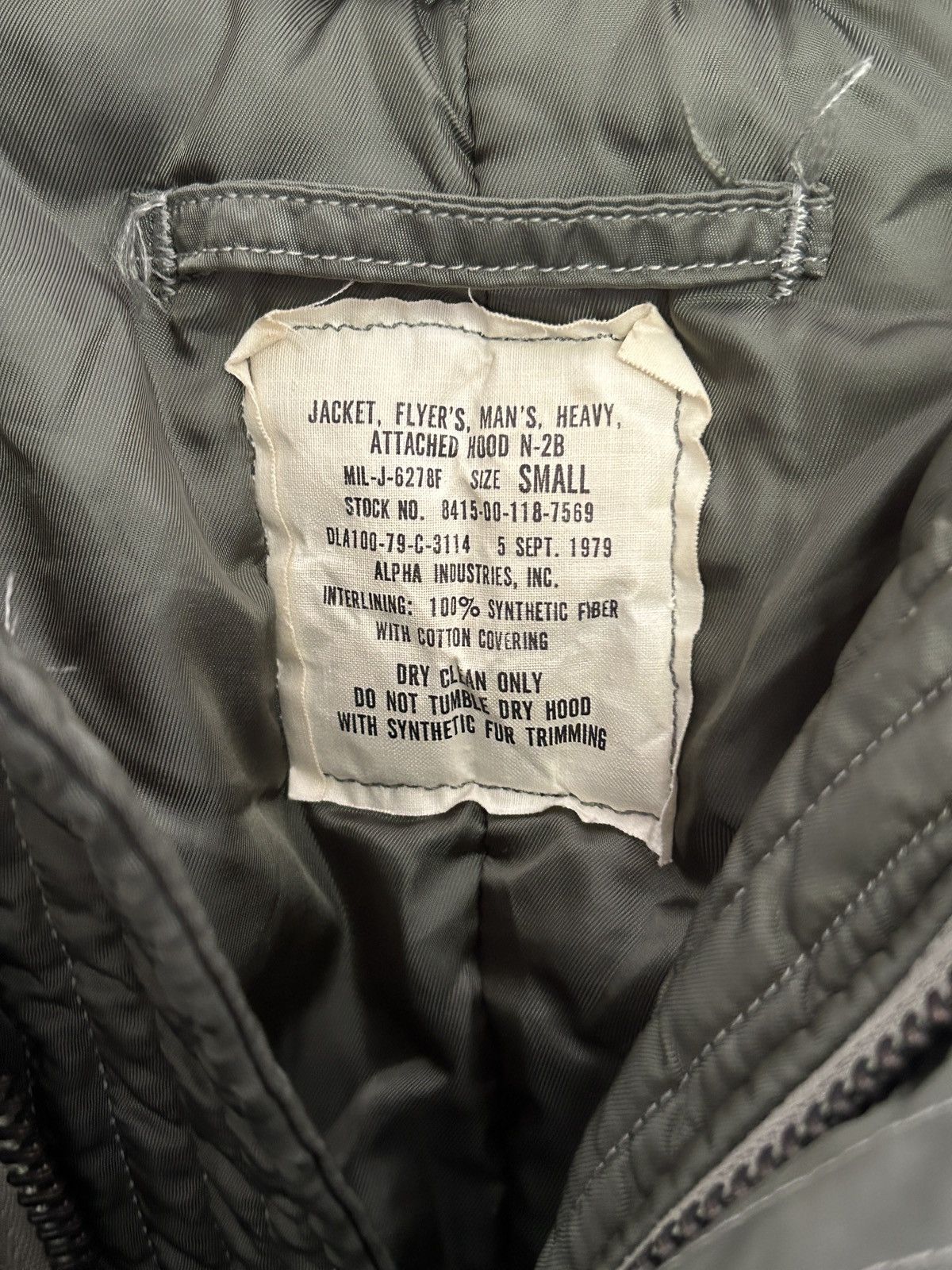 Alpha Industries × If Six Was Nine 1979 N2B Alpha Industries Faux Fur Bomber Jacket Size US S / EU 44-46 / 1 - 3 Thumbnail