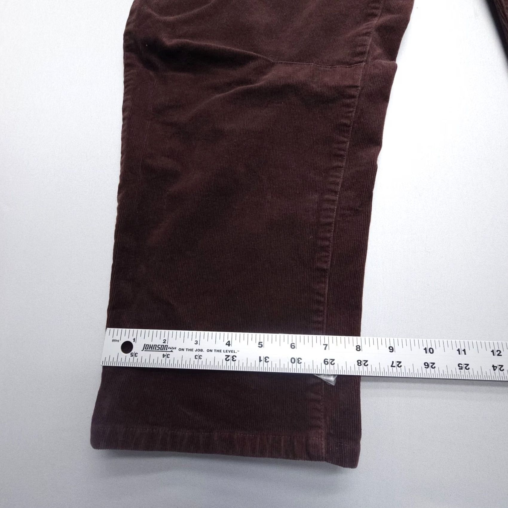 Nili Lotan Nili Lotan Shon Pants Wide-Leg Corduroy Merlot 2 High Rise USA Women Vintage No Size 26" / US 2 / IT 38 - 5 Thumbnail