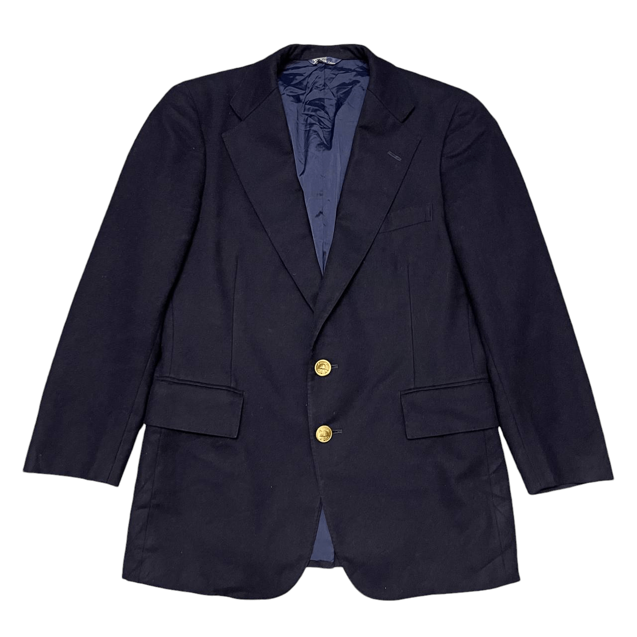 Polo Ralph Lauren Vintage Polo Ralph Lauren Wool Blazer Gold Button Size US M / EU 48-50 / 2 - 1 Thumbnail