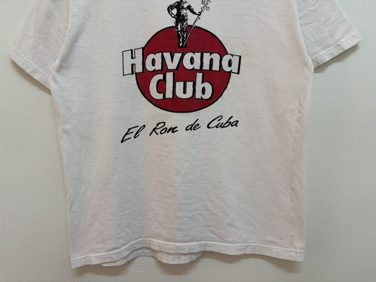 Vintage 90s HAVANA CLUB EL RON DE CUBA CLASSIC LOGO BEAUTY BOXY TEE Size US S / EU 44-46 / 1 - 4 Thumbnail