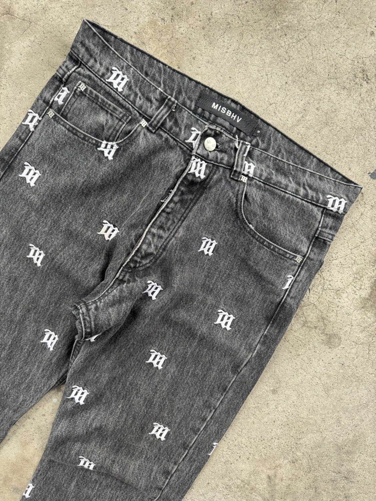 Misbhv MISBHV embroidery logo jeans Size US 30 / EU 46 - 3 Thumbnail