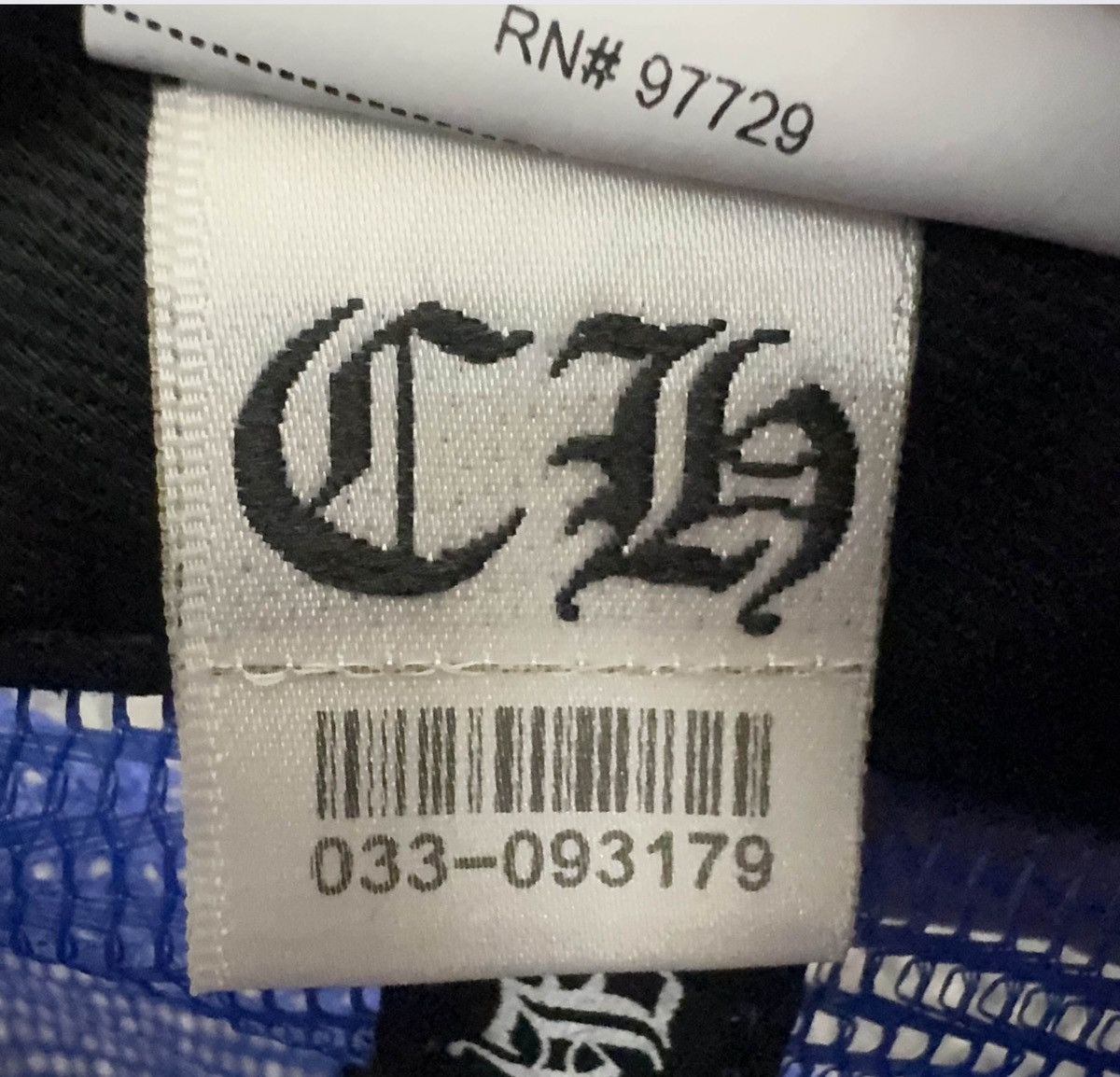 Chrome Hearts Chrome Hearts Embroidered Two-Tone Baseball Cap Size ONE SIZE - 4 Thumbnail