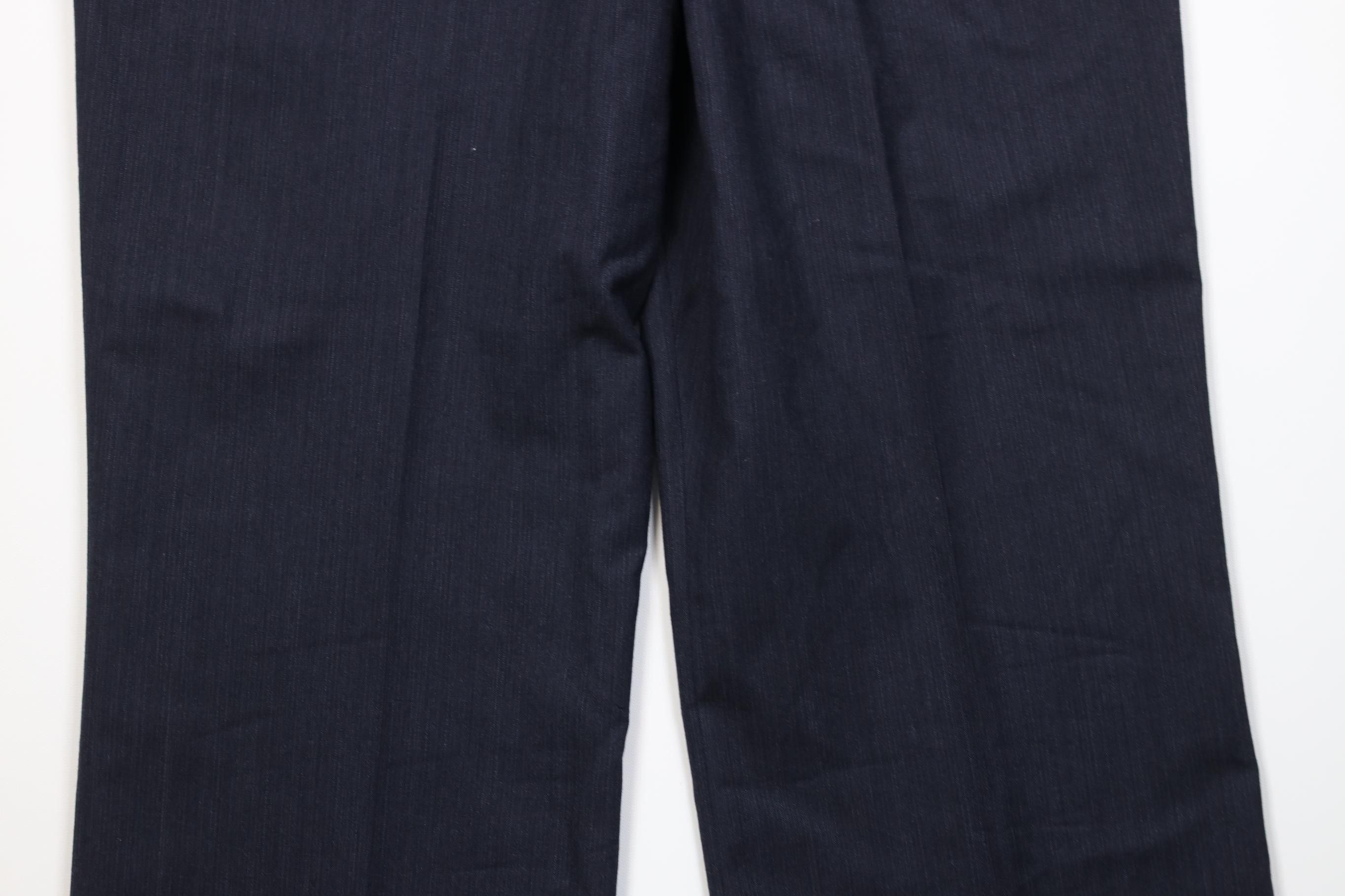 Vintage Vintage 70s Streetwear Wool Knit Wide Leg Chino Pants Size US 38 / EU 54 - 13 Thumbnail