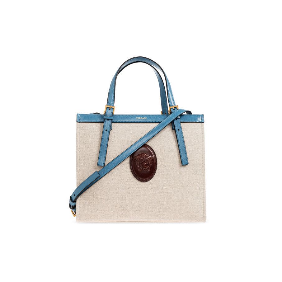 Versace VERSACE Riviere Blue Tote Bag New & Authentic Size ONE SIZE - 1 Thumbnail