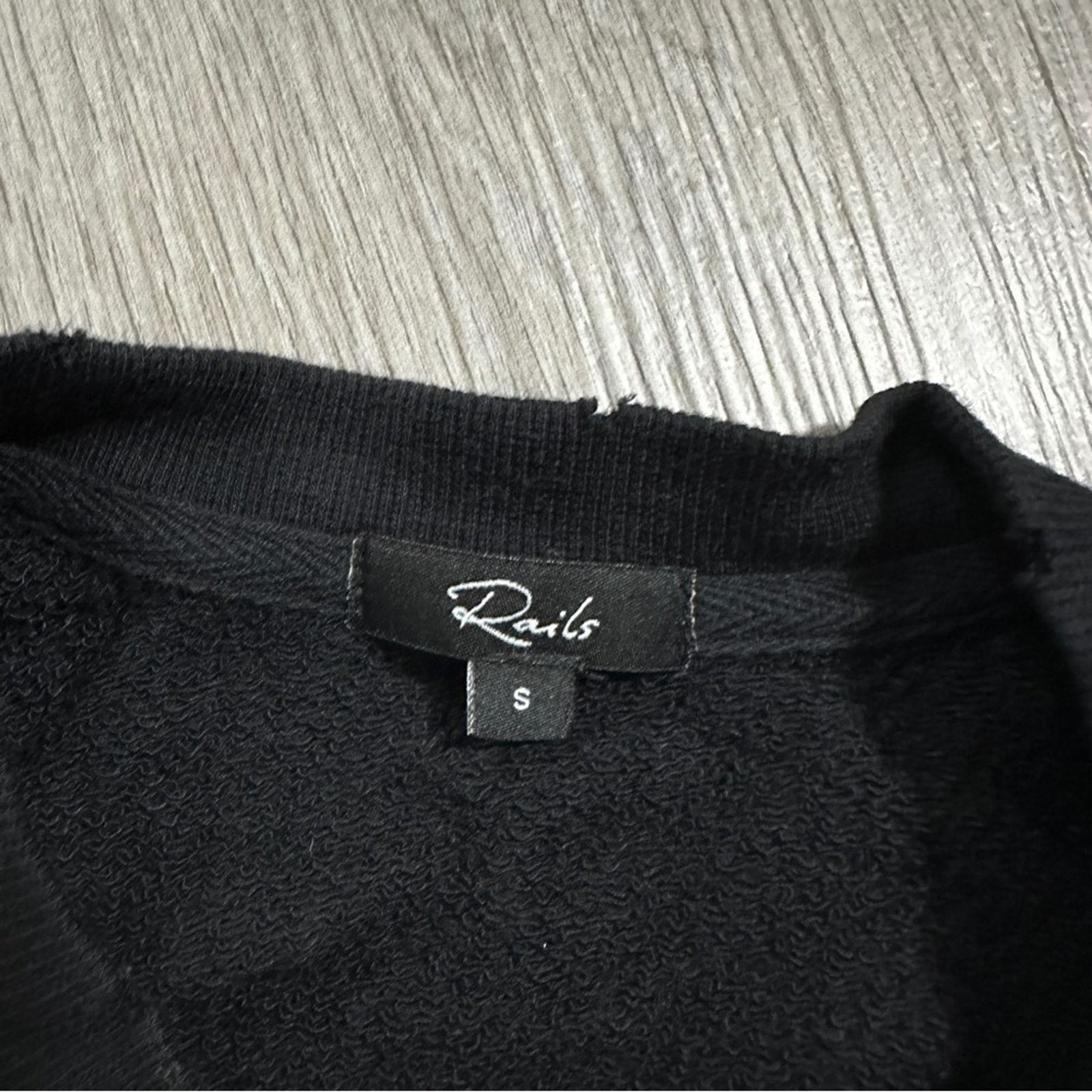 Rails Rails Black Marlo Flocked Hearts Stars Sweater Size S Size S / US 4 / IT 40 - 5 Thumbnail