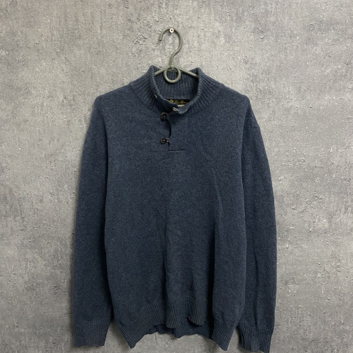 Loro Piana Loro Piana Quarter Zip Sweater Jumper Size US L / EU 52-54 / 3 - 4 Thumbnail