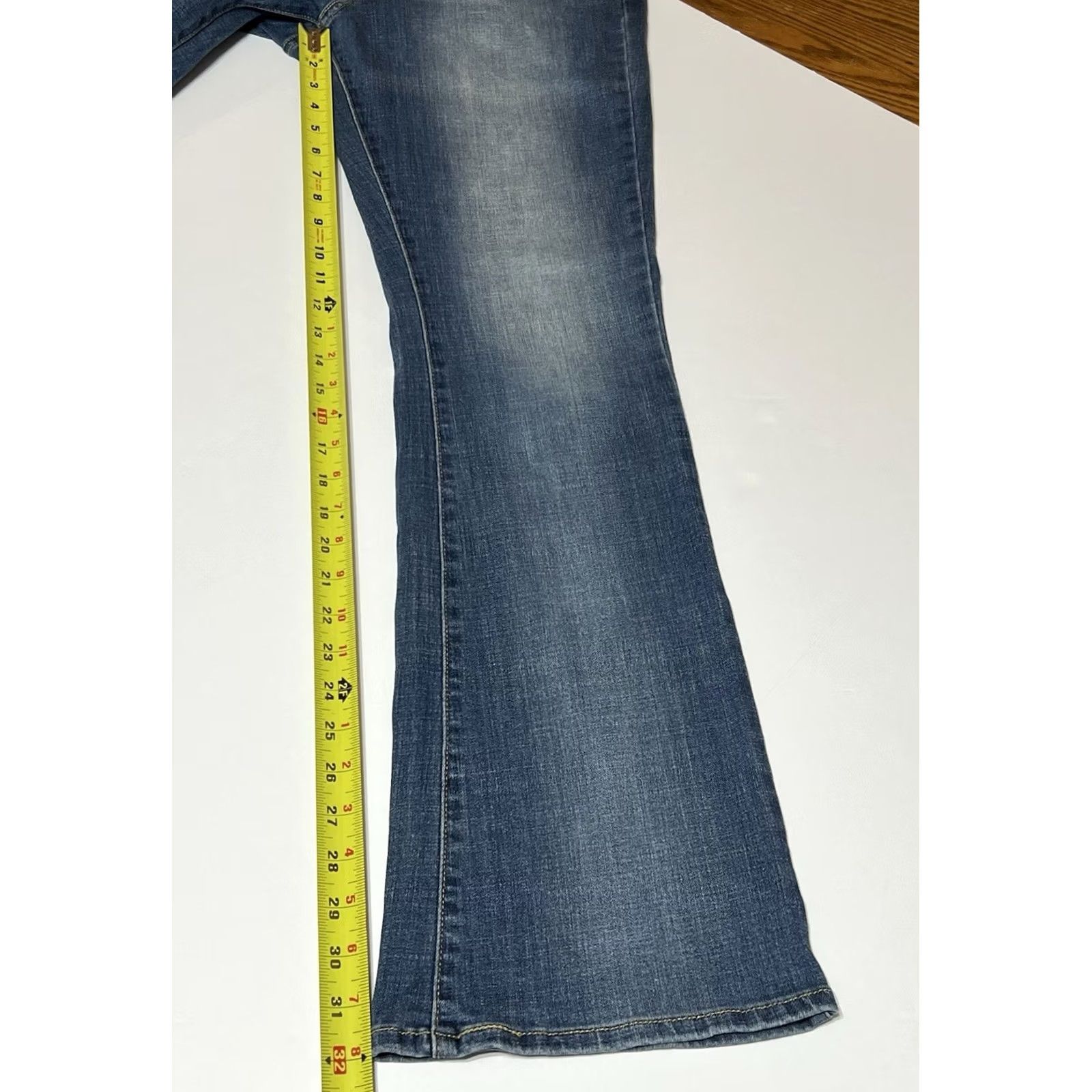 Levi's Levi's 725 High Rise Bootcut Jeans Blue Stretch Women’s 32x34 32x32 Regular High Rise Denim 5-Pocket Button Zip Jeans Women Size 24" / US 00 / IT 34 - 5 Thumbnail
