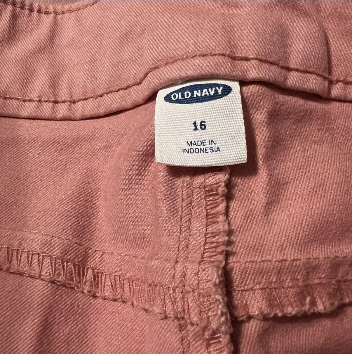 Old Navy Old Navy 16 Pink High Rise Cropped Stretch Chino Pants Size 38" / US 16 / IT 52 - 5 Thumbnail