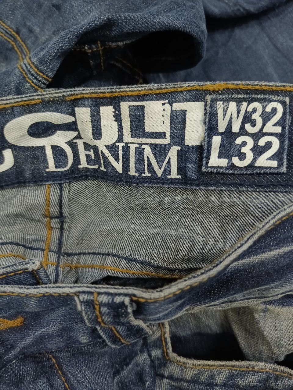 Japanese Brand SICK RIPED MULTIZIPPER POCKET CULT DENIM PANTS Size US 33 - 6 Thumbnail