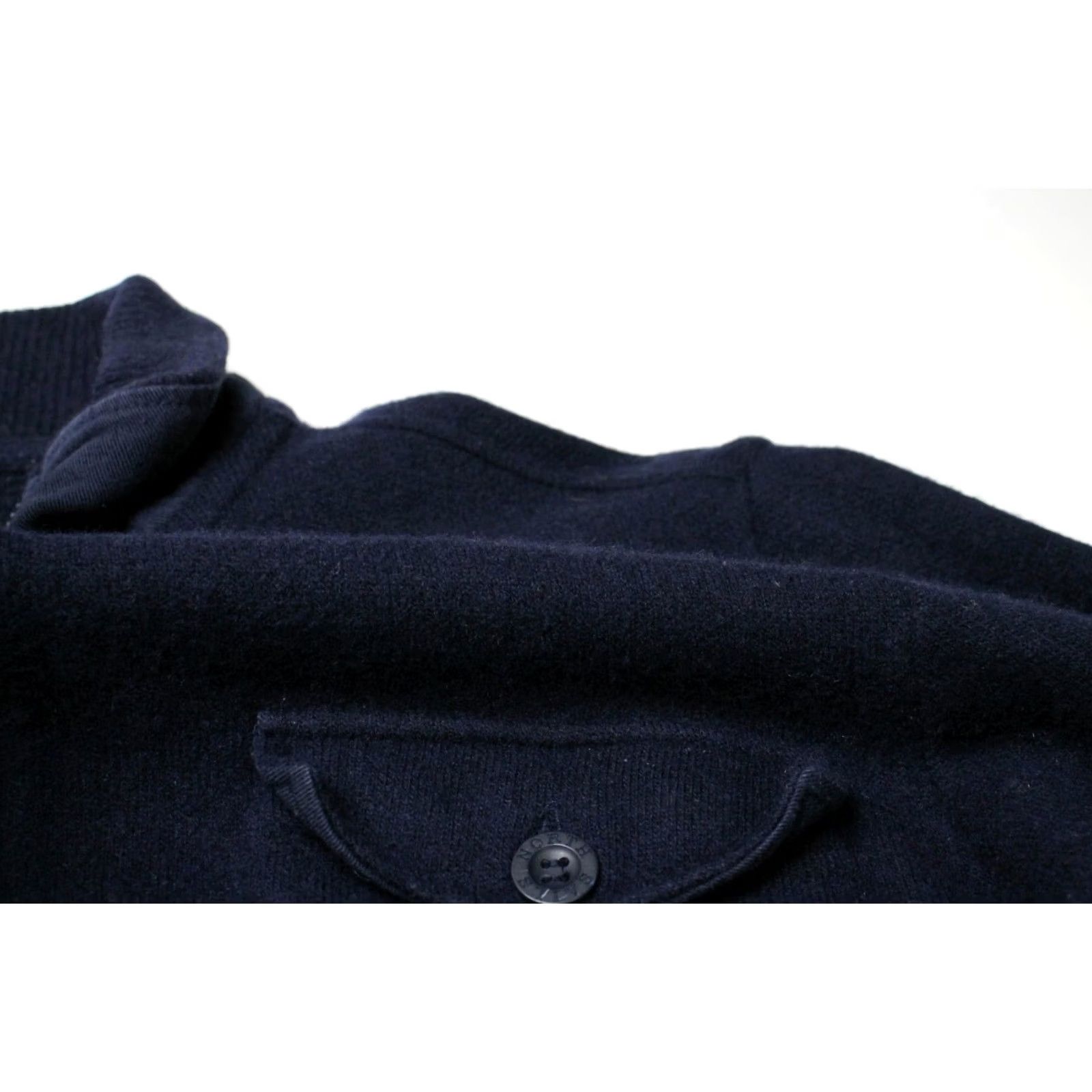 Vintage NORTH SAILS Sweatshirt Men's MEDIUM Full Zip Wool Blend High Neck Pockets Blue Size US M / EU 48-50 / 2 - 6 Thumbnail