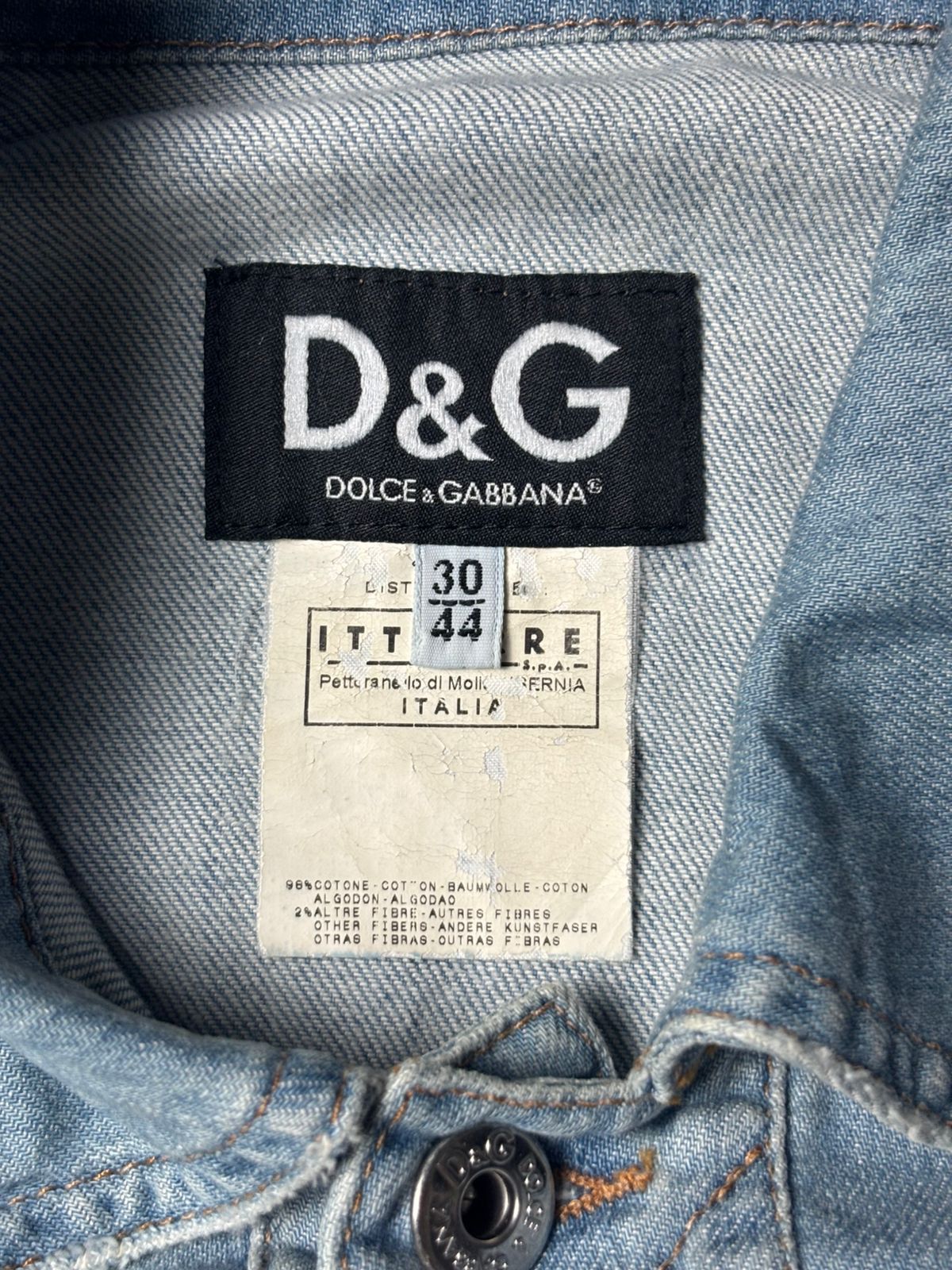 Dolce & Gabbana 2000s Dolce Gabbana Love Pocket Jacket Size S / US 4 / IT 40 - 5 Thumbnail