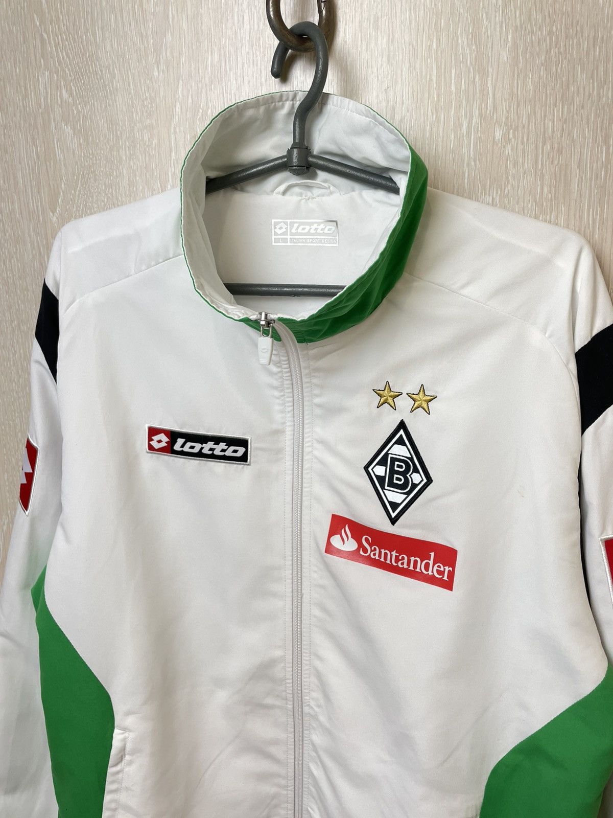 Lotto Sport Lotto Borussia Monchengladbach Vintage Track Jacket Size US L / EU 52-54 / 3 - 2 Thumbnail