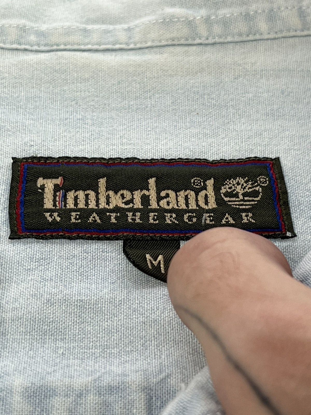 Timberland Vintage timberland button up Size US M / EU 48-50 / 2 - 3 Thumbnail