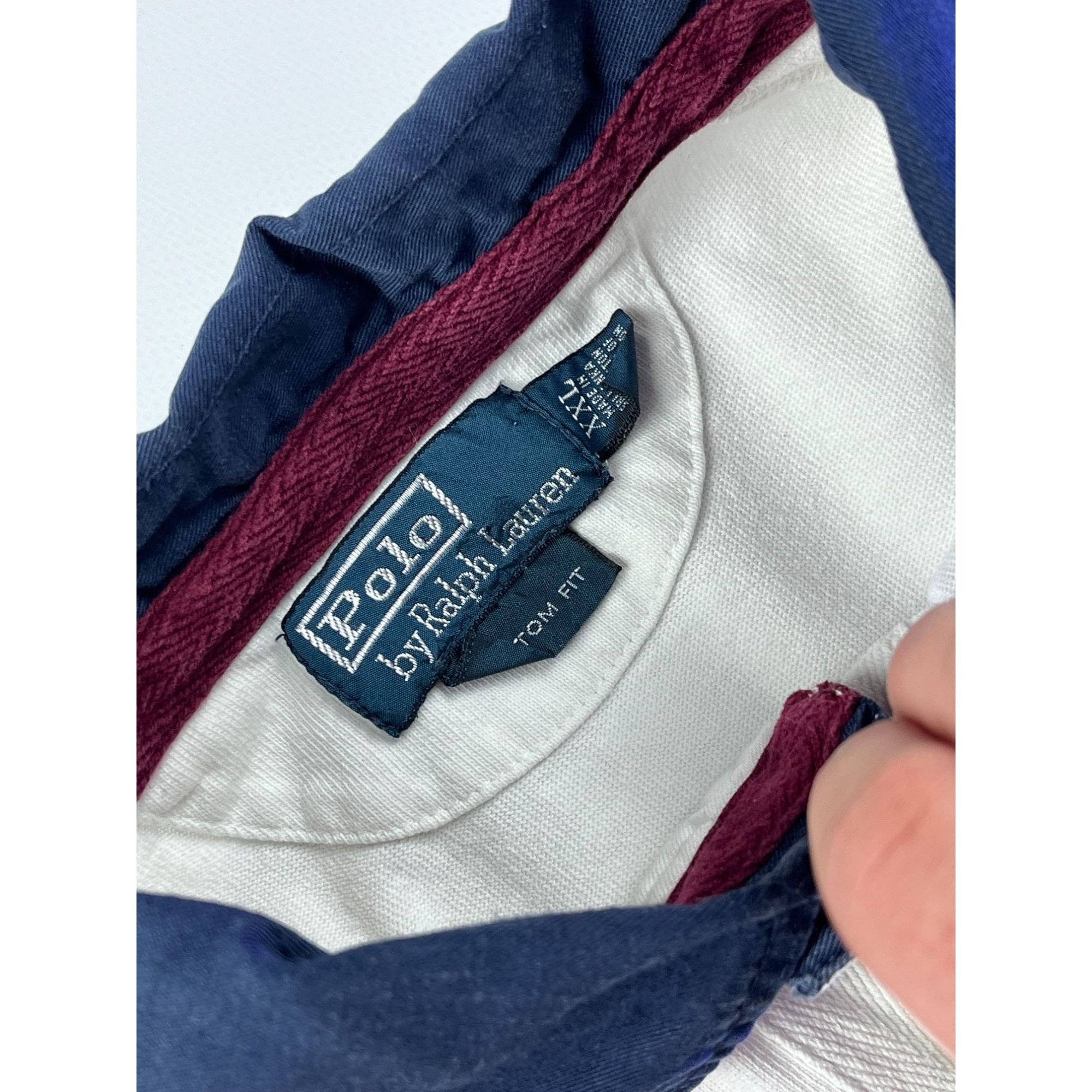 Ralph Lauren × Vintage Ralph Lauren Rugby Long Sleeve Shirt Size US XXL / EU 58 / 5 - 3 Thumbnail