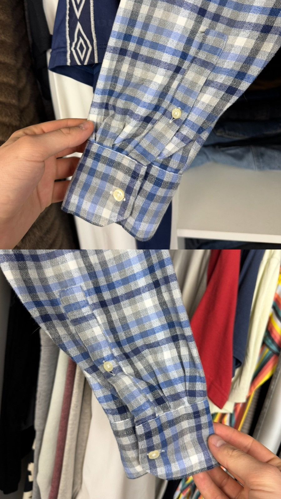 Barbour Barbour International Men's Check Shirt Long Sleeve Plaid Size US M / EU 48-50 / 2 - 24 Thumbnail