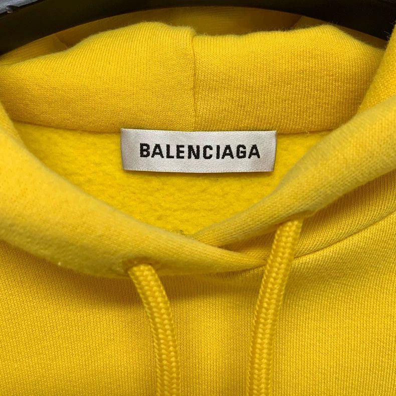 Other Balenciaga Yellow hooded sweatshirt Size US XS / EU 42 / 0 - 3 Thumbnail