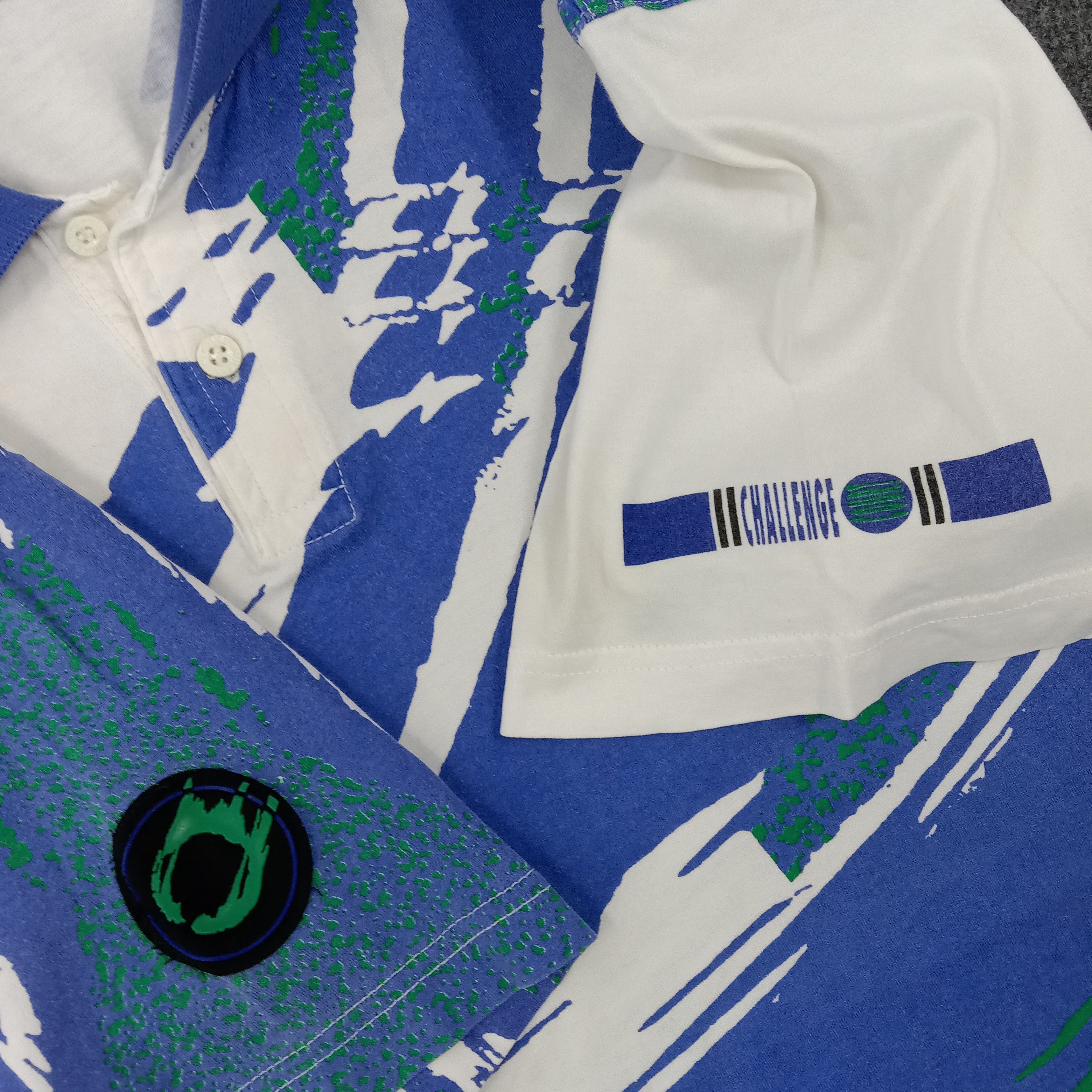 Nike × Vintage Nike Challenge Court Tennis Sports Polo Shirt Size US M / EU 48-50 / 2 - 5 Thumbnail