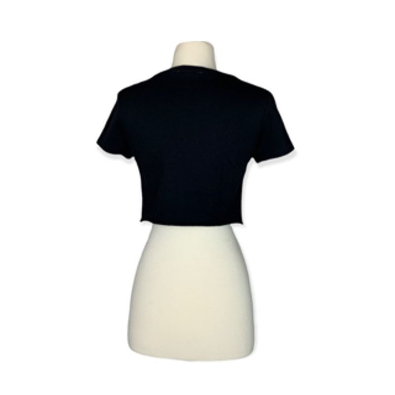 Nordstrom Falling Love | Striped Detail Crop Top | XS Size XS / US 0-2 / IT 36-38 - 9 Thumbnail
