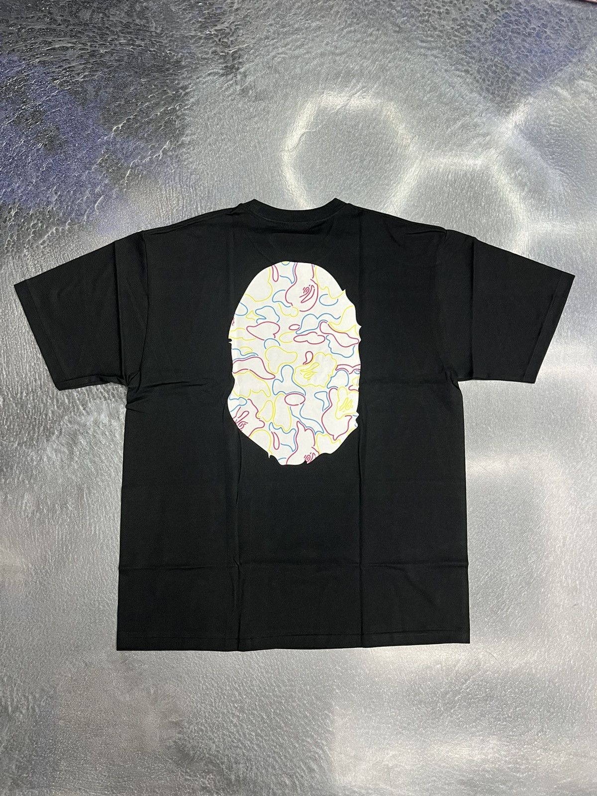 Bape Bape Neon Camo Big Ape Head T-Shirt Size US XXL / EU 58 / 5 - 6 Thumbnail