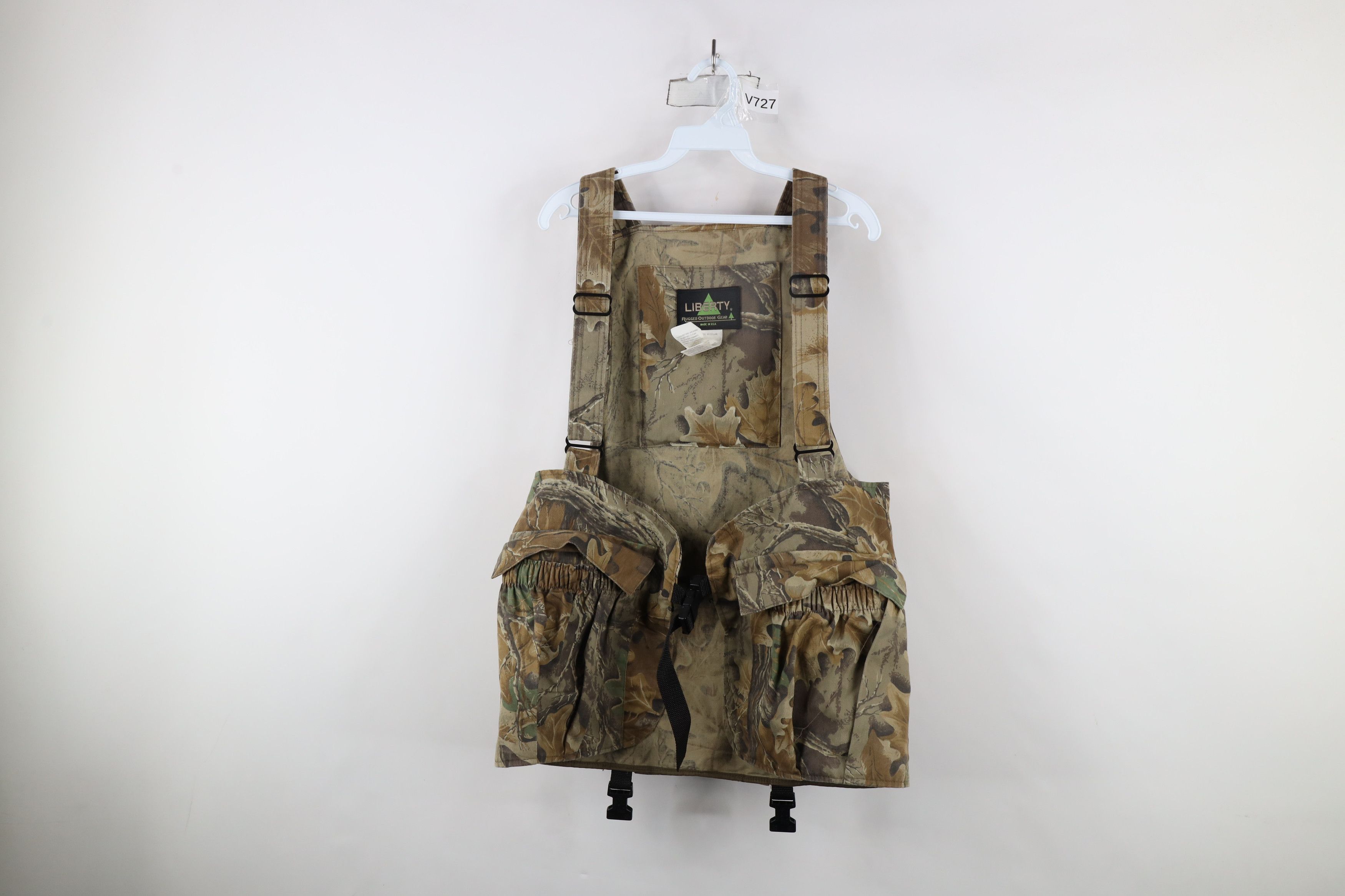Vintage Vintage 90s Streetwear Advantage Camouflage Birding Vest USA Size US L / EU 52-54 / 3 - 1 Thumbnail